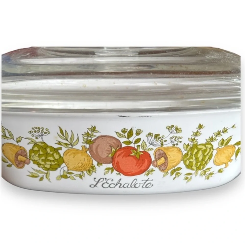 Corning Ware Spice‎ of Life L'Echalote A-1-B Casserole w/ Lid